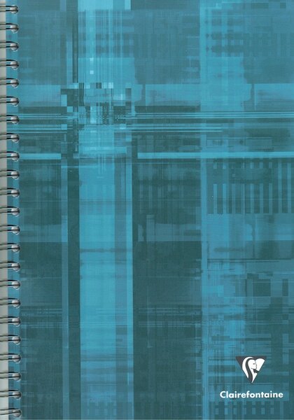 Cahier reliure spirale 21x29,7 cm 224 pages SEYES 90g Triplet book CLAIREFONTAINE