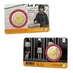 Pièce de monnaie 2 euro commémorative Belgique 2023 BU – Suffrage universel des femmes – Légende française