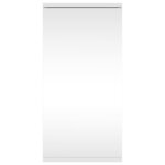 vidaXL Armoire de bain à miroir d'angle blanc 30x24x60 cm
