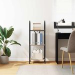 vidaXL Étagère Chêne sonoma 40 x 30 x 109 cm Bois d'ingénierie