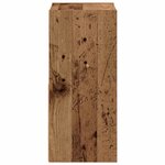 vidaXL Table de chevet 2 Pièces Bois ancien 25 5 x 22 x 49 5 cm