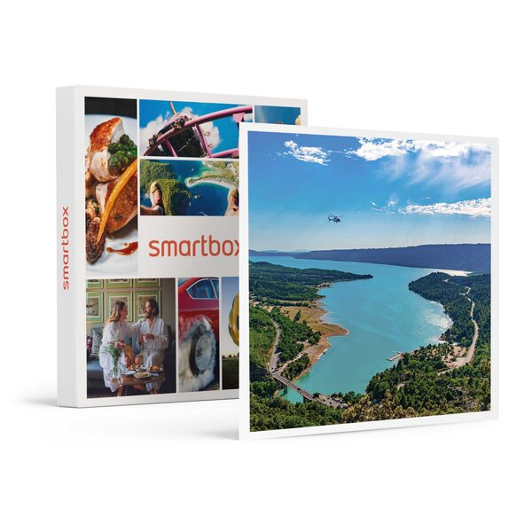 SMARTBOX - Coffret Cadeau Vol en hélicoptère de 30 min au-dessus de Valensole et ses environs -  Sport & Aventure