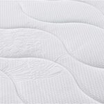 vidaXL Matelas à ressorts bonnell moyen 160x200 cm