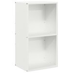 vidaXL Portant de bois chauffage blanc 40x30x75 cm