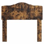 vidaXL Tête de lit Chêne fumé 80 cm Bois d'ingénierie