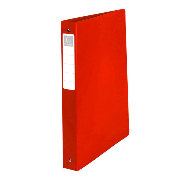 Classeur 4 Ann. 30 mm Dos de 40mm PP rigide 10/10e A4 maxi Rouge EXACOMPTA