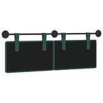 vidaXL Tête de lit suspendue tissu