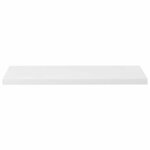 vidaXL Étagère murale flottante 2 Pièces Blanc brillant 90x23 5x3 8cm MDF