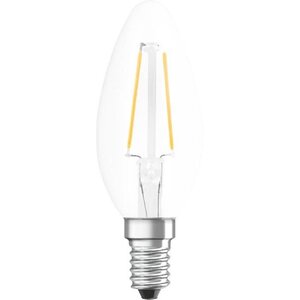 Osram ampoule led flamme clair filament 2 5w=25 e14 chaud