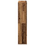 vidaXL Étagère séparatrice de pièce vieux bois 69 5x29x137 5 cm
