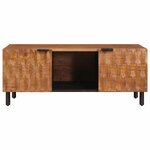 vidaXL Table basse Marron 100 x 54 x 40 cm Bois de mangue massif