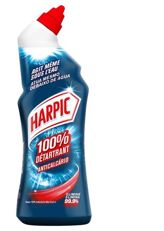 Gel WC 100% Détartrant - 750 ml HARPIC