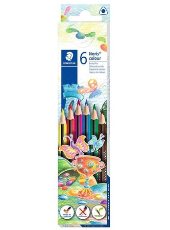 étui de 6 crayons de couleur Noris colour STAEDTLER