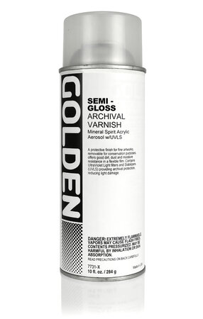 Vernis Conservation Golden 400 ml aérosol Semi Brillant 7746