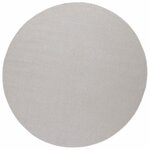 vidaXL Tapis de surface Rond HUARTE Crème Ø 160 CM Polyester