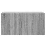 vidaXL Armoire murale sonoma gris 80x42 5x40 cm bois d'ingénierie
