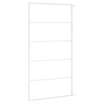 vidaXL Porte-serviettes Blanc 60x10x116 cm Acier