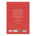 Bloc-notes To-do List - Format A5 - Rouge - Draeger paris