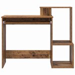 vidaXL Bureau Bois ancien 106 x 40 x 88.5 cm Bois d'ingénierie