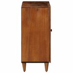 vidaXL Buffet Noyer 60 x 33 x 75 cm Bois de mangue massif