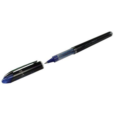 Roller encre liquide Vision Elite UB205 pointe fine 0,5mm bleu x 12 UNI-BALL