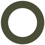 vidaXL Pot en métal vert olive Métal Grand Pot Rond Minimaliste