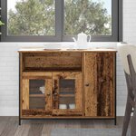 vidaXL Buffet Bois ancien 100 x 35 x 75 cm Bois d'ingénierie