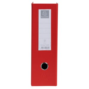 Porte-revues Pp - Dos 100mm - Livrés À Plat - 23x31cm - Rouge - X 10 - Exacompta