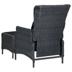 vidaXL Ensemble à manger d'extérieur 9 Pièces et coussins résine tressée