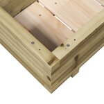 vidaXL Jardinière 70x40x26 5 cm bois de pin imprégné