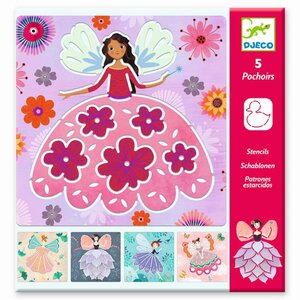 Djeco DJ08821 - Pochoirs fées