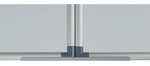 Tabl. blanc tryptique MAULpro 100 x 120 cm (dim. fermé) Gris MAUL