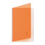 Cahier spirales clairefontaine linicolor - a4 21 x 29 7 cm - petits carreaux - 100 pages - lot de 5