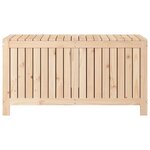 vidaXL Boîte de rangement de jardin 121x55x64 cm Bois massif de pin