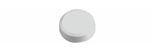 Boite de 20 Aimants ronds MAULpro 20 mm puiss. 0,3 kg Blanc MAUL