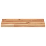 vidaXL Étagères flottantes 2 Pièces 60x30x2 cm acacia massif à l'huile