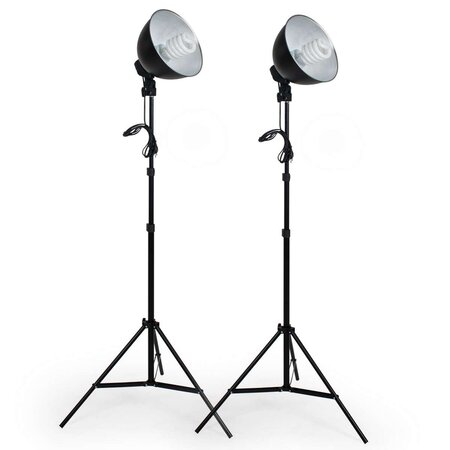 Tectake 2 Lampes réflecteur photo de Studio Boite lumière éclairage