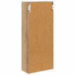 vidaXL Armoire murale de salle de bain Chêne artisan 30 x 14 x 70 cm