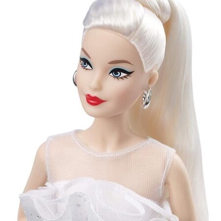 Souhaits d'anniversaire Barbie, poupée blonde