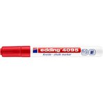 Marqueur craie liquide 4095 rouge 2-3 mm EDDING