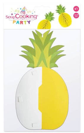 Ananas Alvéolé 15 x 29 cm
