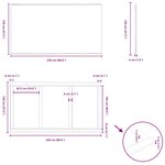 vidaXL Dessus de table marron clair bois chêne massif rectangulaire