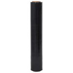 vidaXL Film étirable 2 Pièces noir 17 μm 50 cm x 300 m