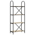 vidaXL Étagère Chêne sonoma 60 x 30 x 146 cm Bois d'ingénierie