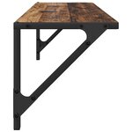 vidaXL Étagères Murales 2 Pièces Bois Ancien 80 x 25 x 25 5 cm