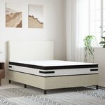 vidaXL Matelas à ressorts ensachés moyen plus 140x190 cm