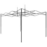 vidaXL Serre avec cadre pop-up avec toit Vert 290 x 430 x 315 cm Acier