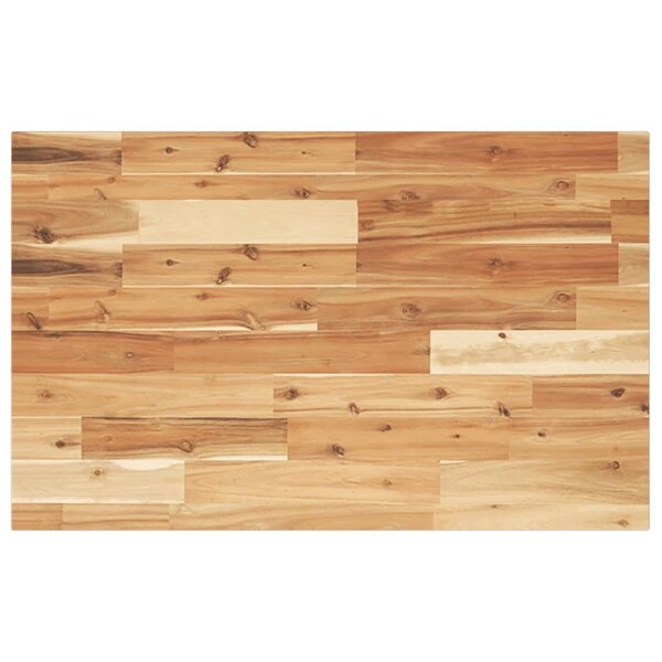 vidaXL Dessus de bureau fini à l'huile 80x50x2 cm bois d'acacia massif