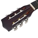 vidaXL Guitare classique pour débutants et enfants 1/2 34" Tilleul