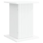 vidaXL Support de Plante Blanc 30 5 x 30 x 43 cm Bois d'ingénierie